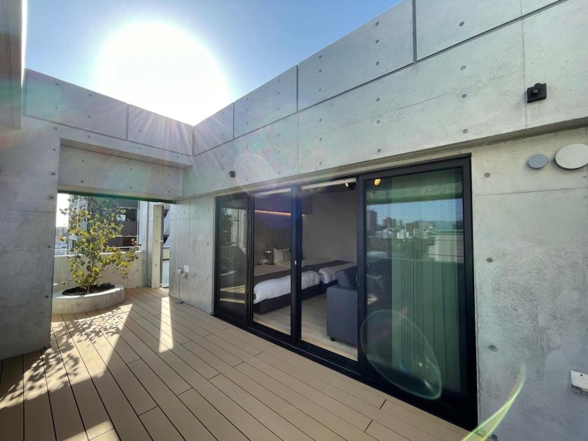 Bhotel Nekoyard - Scenic Penthouse Studio With Jacuzzi & Spacious Terrace Hirošima Exteriér fotografie